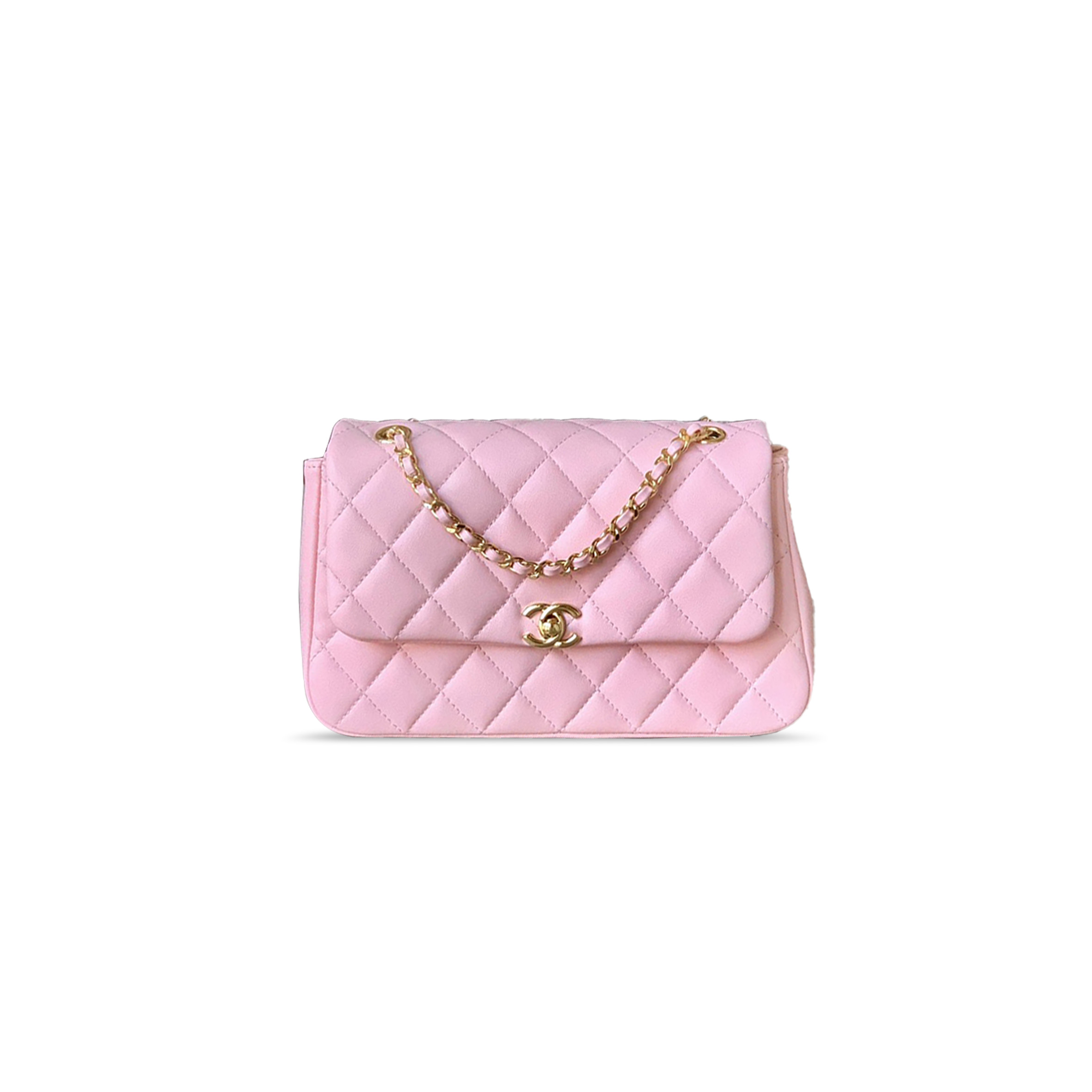 CHANEL CLUTCH WITH CHAIN 1635751 (22.5*14*5.8cm)